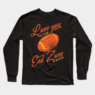 American Football Mother Gift Long Sleeve T-Shirt